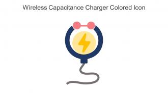Wireless Capacitance Charger Colored Icon In Powerpoint Pptx Png And Editable Eps Format