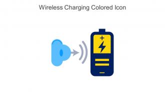 Wireless Charging Colored Icon In Powerpoint Pptx Png And Editable Eps Format