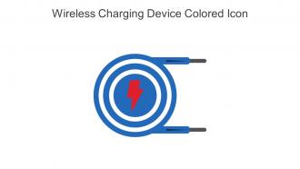 Wireless Charging Device Colored Icon In Powerpoint Pptx Png And Editable Eps Format