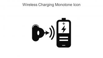 Wireless Charging Monotone Icon In Powerpoint Pptx Png And Editable Eps Format