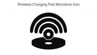Wireless Charging Pad Monotone Icon In Powerpoint Pptx Png And Editable Eps Format