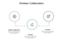 Wireless collaboration ppt powerpoint presentation gallery slide portrait cpb