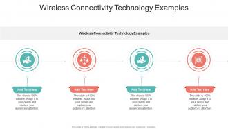 Wireless Connectivity Technology Examples In Powerpoint And Google Slides Cpb