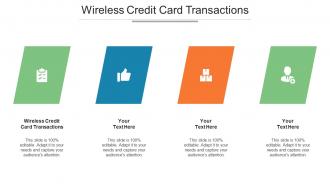 Wireless Credit Card Transactions Ppt Powerpoint Presentation Summary Outfit Cpb
