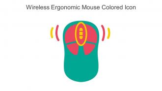 Wireless Ergonomic Mouse Colored Icon In Powerpoint Pptx Png And Editable Eps Format