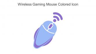 Wireless Gaming Mouse Colored Icon In Powerpoint Pptx Png And Editable Eps Format