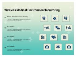 Wireless medical environment monitoring ppt powerpoint presentation professional