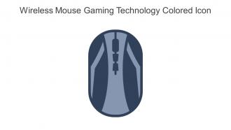 Wireless Mouse Gaming Technology Colored Icon In Powerpoint Pptx Png And Editable Eps Format