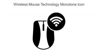 Wireless Mouse Technology Monotone Icon In Powerpoint Pptx Png And Editable Eps Format