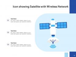 Wireless Network Connectivity Illustrating Connecting Indicating Representing Satellite