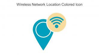 Wireless Network Location Colored Icon In Powerpoint Pptx Png And Editable Eps Format
