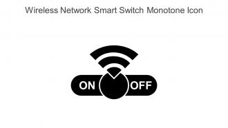 Wireless Network Smart Switch Monotone Icon In Powerpoint Pptx Png And Editable Eps Format