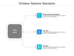 Wireless network standards ppt powerpoint presentation outline graphics cpb