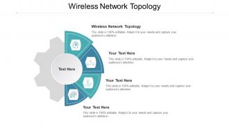 Wireless network topology ppt powerpoint presentation infographics icon cpb