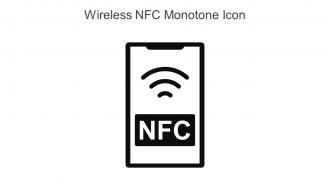 Wireless NFC Monotone Icon In Powerpoint Pptx Png And Editable Eps Format