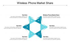 Wireless phone market share ppt powerpoint presentation infographic template display cpb