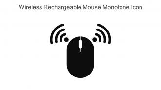 Wireless Rechargeable Mouse Monotone Icon In Powerpoint Pptx Png And Editable Eps Format
