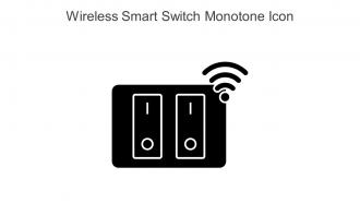 Wireless Smart Switch Monotone Icon In Powerpoint Pptx Png And Editable Eps Format