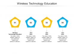 Wireless technology education ppt powerpoint presentation pictures microsoft cpb