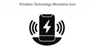 Wireless Technology Monotone Icon In Powerpoint Pptx Png And Editable Eps Format