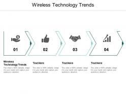 Wireless technology trends ppt powerpoint presentation shapes cpb