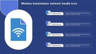 Wireless Transmission Network Media Icon
