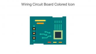 Wiring Circuit Board Colored Icon In Powerpoint Pptx Png And Editable Eps Format
