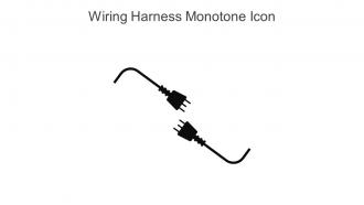 Wiring Harness Monotone Icon In Powerpoint Pptx Png And Editable Eps Format
