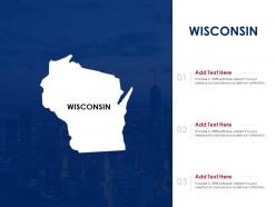 Wisconsin powerpoint presentation ppt template