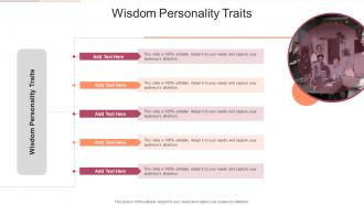 Wisdom Personality Traits In Powerpoint And Google Slides Cpb