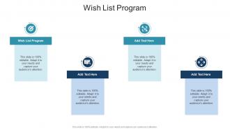 Wish List Program In Powerpoint And Google Slides Cpb