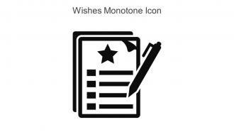 Wishes Monotone Icon In Powerpoint Pptx Png And Editable Eps Format