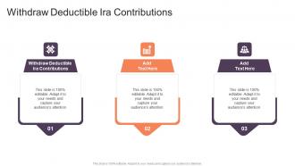 Withdraw Deductible Ira Contributions In Powerpoint And Google Slides Cpb