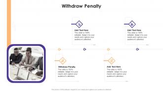 Withdraw Penalty In Powerpoint And Google Slides Cpb