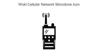 Woki Cellular Network Monotone Icon In Powerpoint Pptx Png And Editable Eps Format