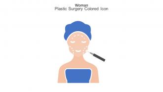 Woman Plastic Surgery Colored Icon In Powerpoint Pptx Png And Editable Eps Format