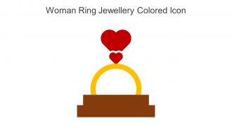 Woman Ring Jewellery Colored Icon In Powerpoint Pptx Png And Editable Eps Format