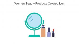 Women Beauty Products Colored Icon In Powerpoint Pptx Png And Editable Eps Format