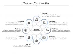 Women construction ppt powerpoint presentation layouts ideas cpb
