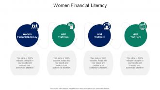 Women Financial Literacy In Powerpoint And Google Slides Cpb