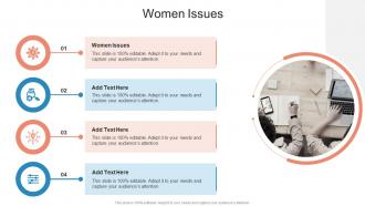 Women Issues In Powerpoint And Google Slides Cpb