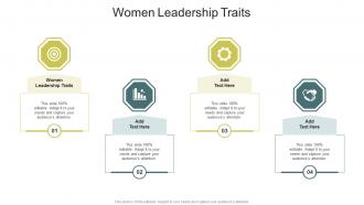 Women Leadership Traits In Powerpoint And Google Slides Cpb