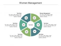 Women management ppt powerpoint presentation file backgrounds cpb