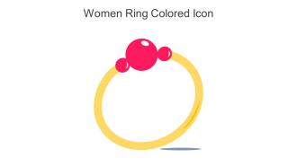 Women Ring Colored Icon In Powerpoint Pptx Png And Editable Eps Format