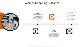 Women Shopping Statistics In Powerpoint And Google Slides Cpb