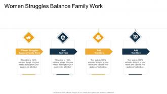 Women Struggles Balance Family Work In Powerpoint And Google Slides Cpb