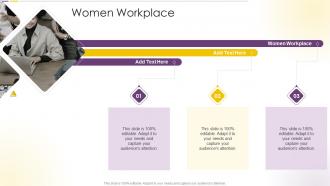 Women Workplace In Powerpoint And Google Slides Cpb