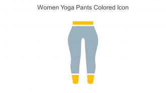 Women Yoga Pants Colored Icon In Powerpoint Pptx Png And Editable Eps Format