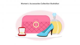 Womens Accessories Collection Illustration