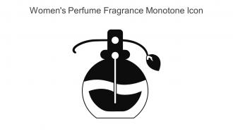 Womens Perfume Fragrance Monotone Icon In Powerpoint Pptx Png And Editable Eps Format